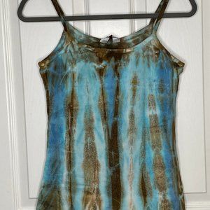 Hard Tail cami / tank:  tie dye